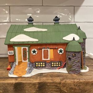 Department 56 Pennsylvania Dutch Barn New England Village #5648-0 Heritage